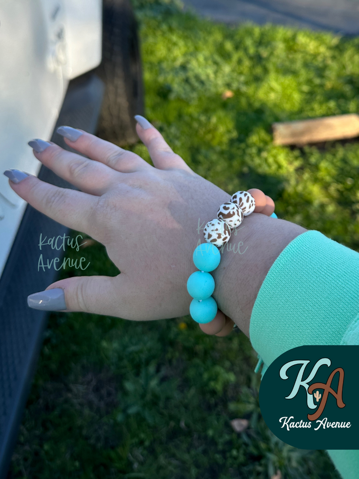Basic Cowgirl Silicone Wristlet