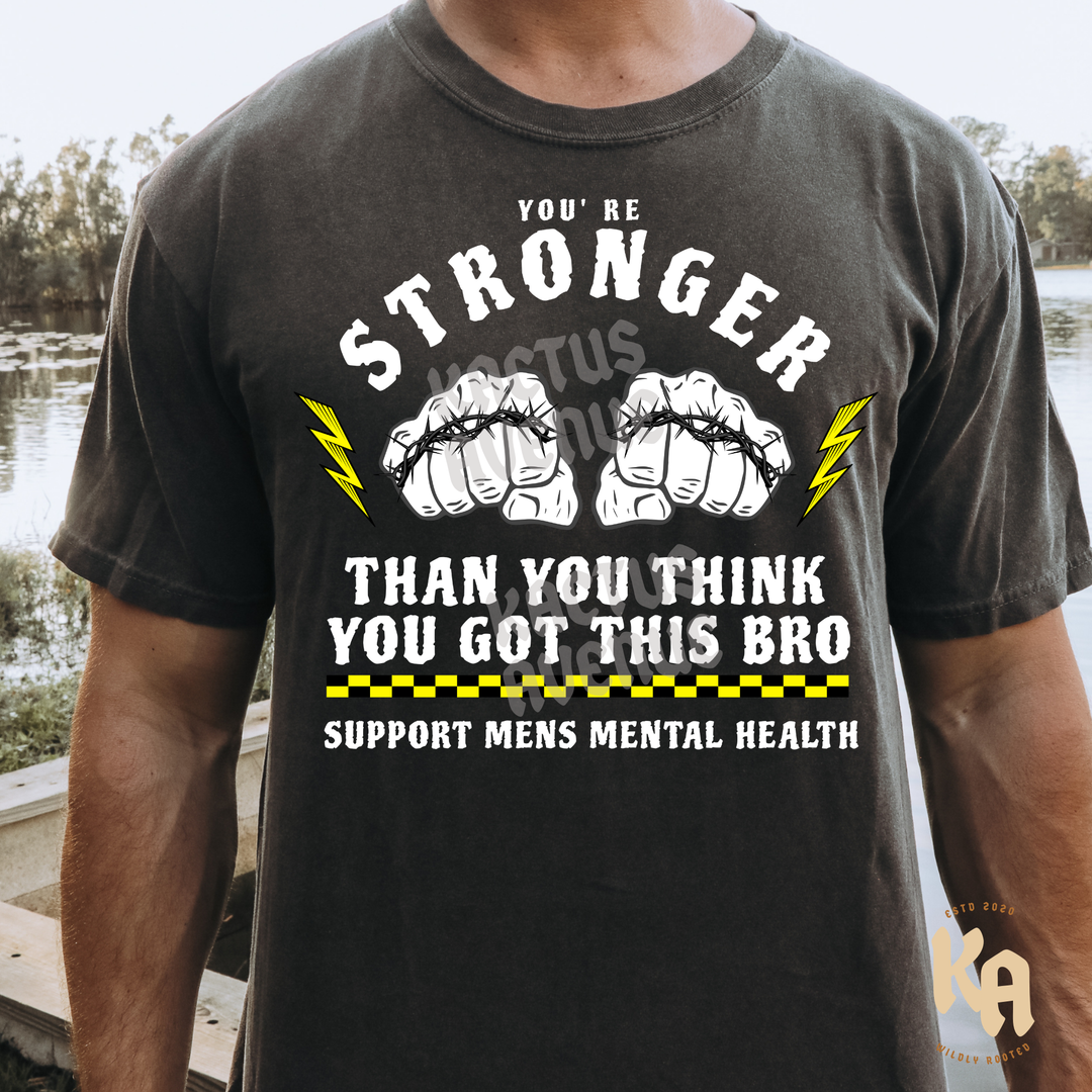 Men’s Mental Health T-Shirt (Comfort Colors)