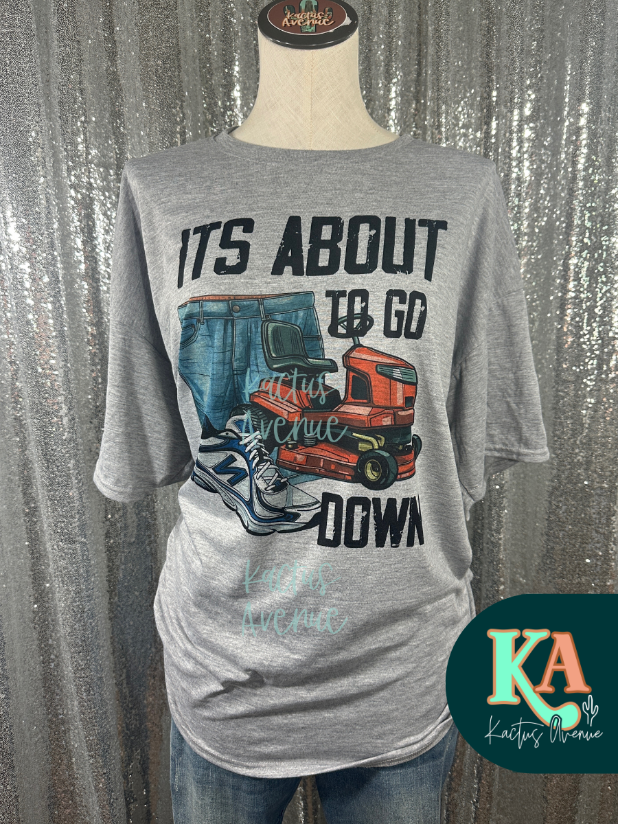About to Go Down T-Shirt (Non-Bleached)