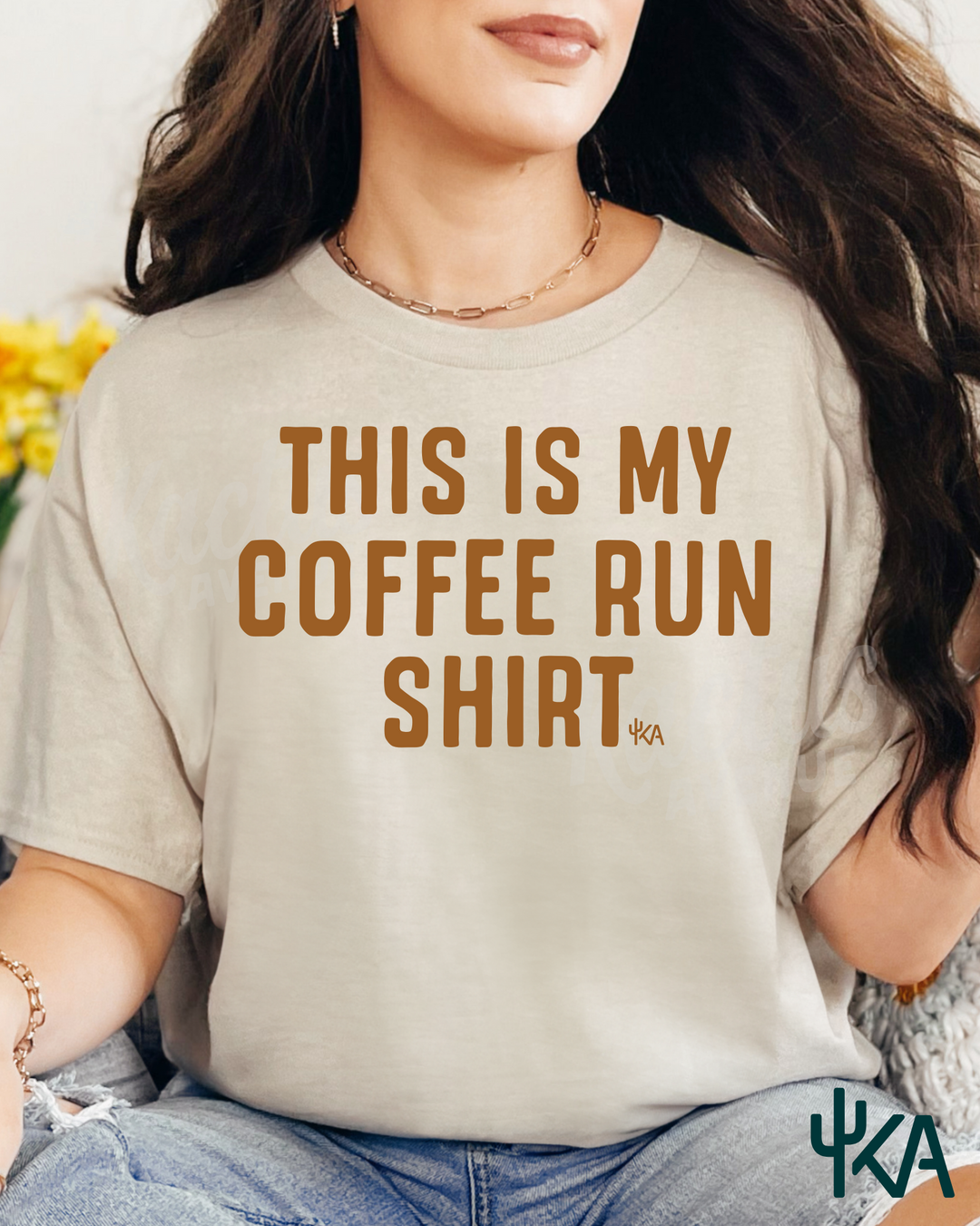 Coffe Run Shirt (Comfort Colors)