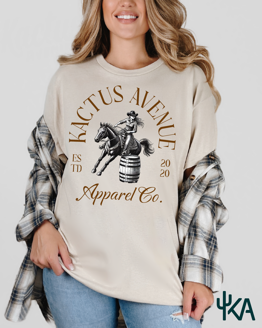 KA Barrel Racing T-Shirt (Comfort Colors)