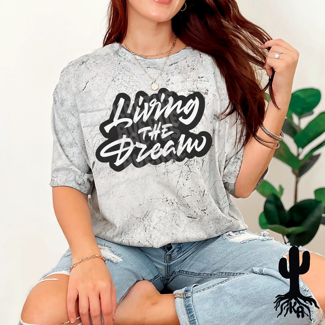 Livin' the Dream T-Shirt (Comfort Colors)