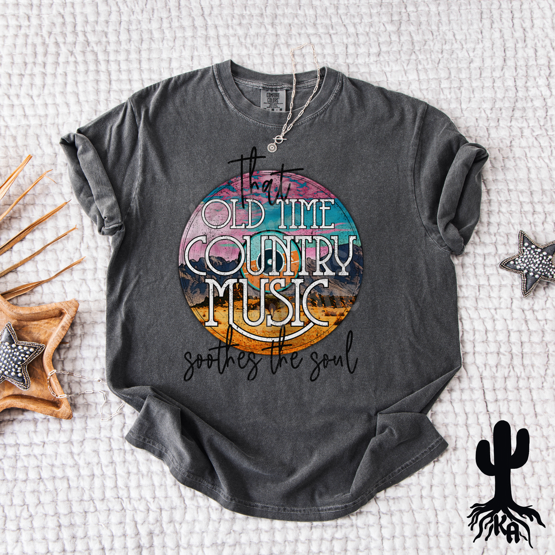 Old Time Country Music T-Shirt (Comfort Colors)