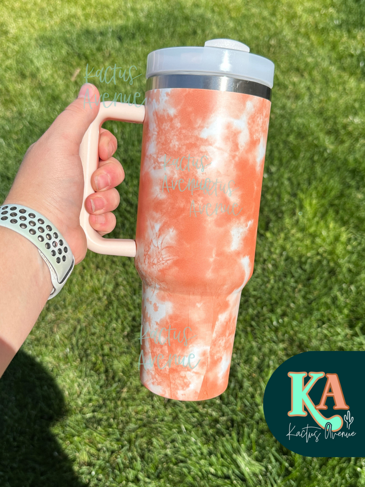 Tie Dye 40oz Tumbler
