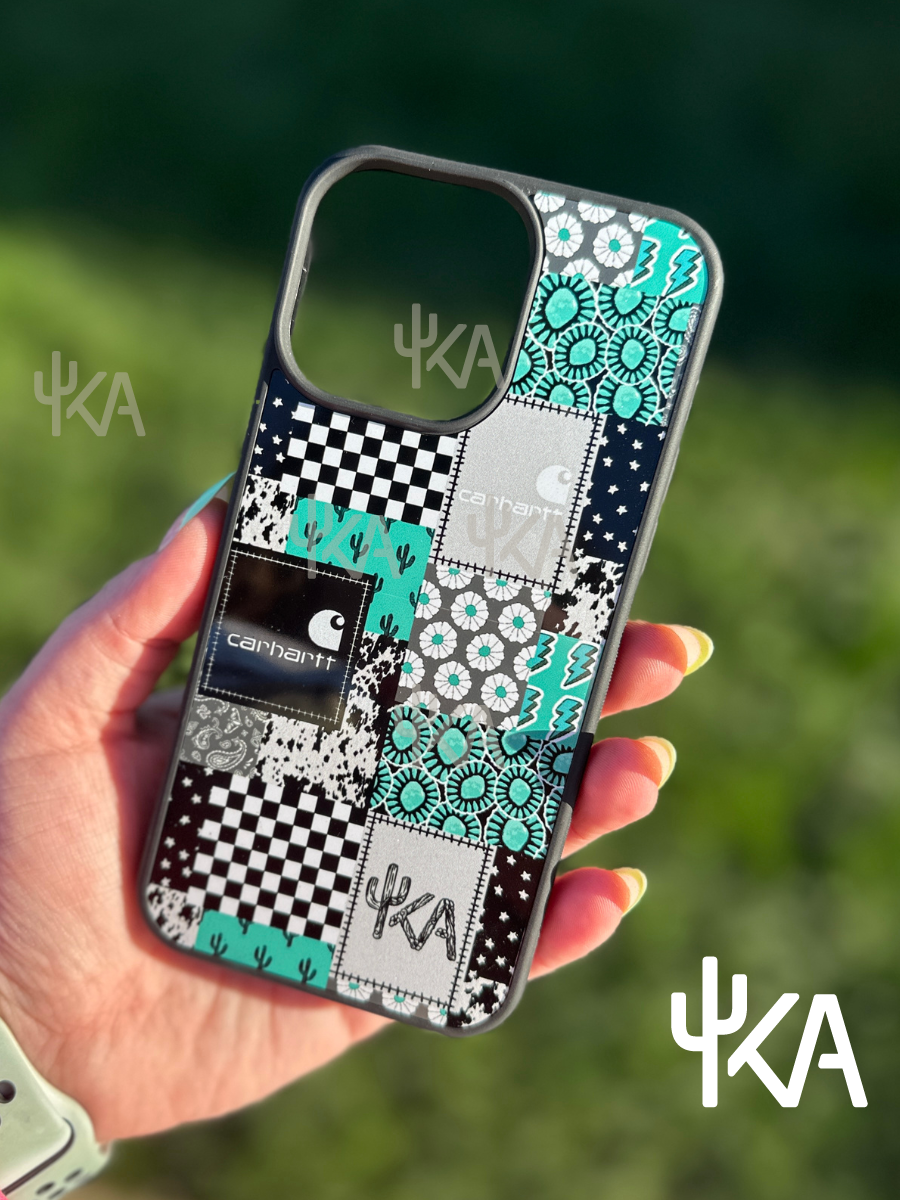 Quilted Western Phone Case