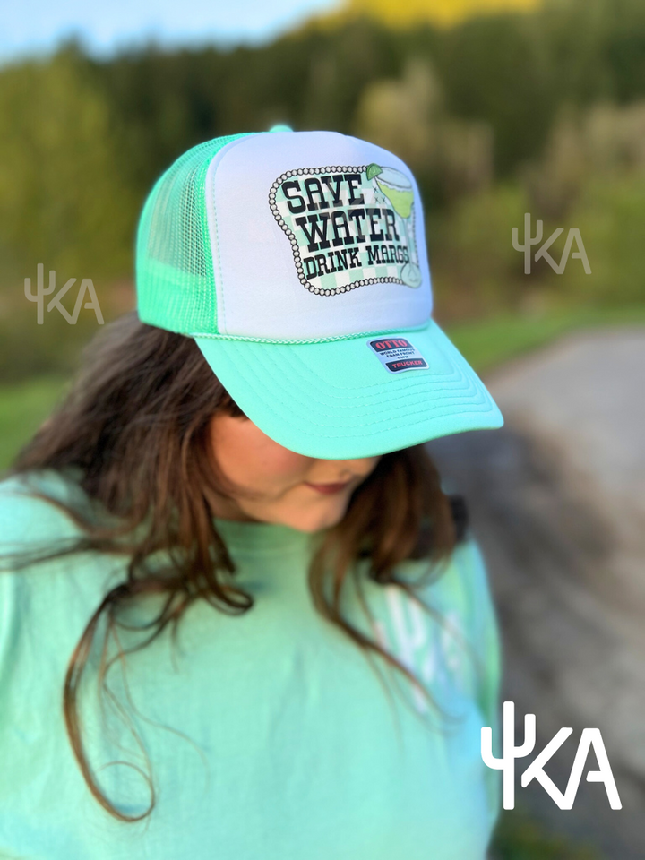 Save Water Drink Margs Foam Trucker Hat