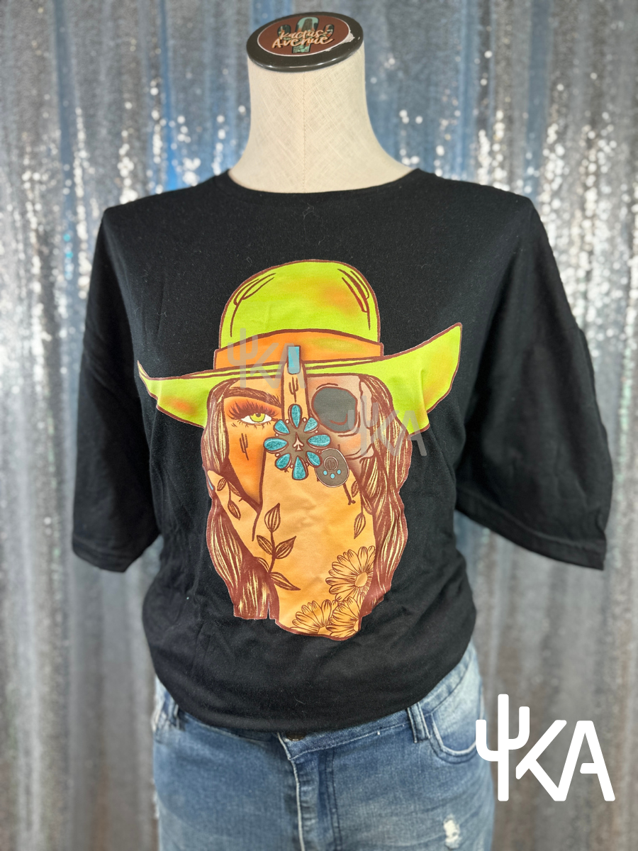 Grunge Cowgirl T-shirt