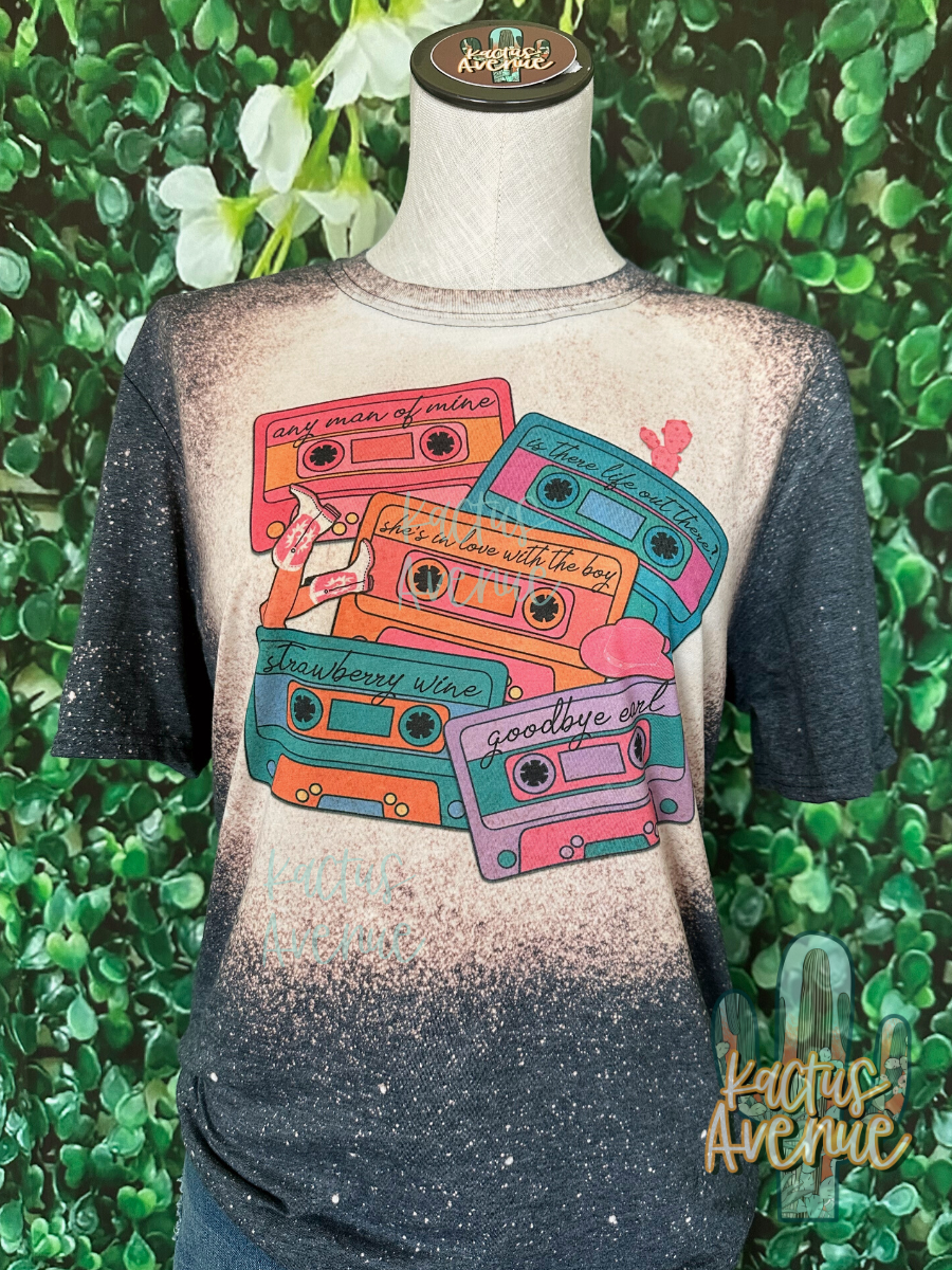 Country Hits Bleached T-Shirt