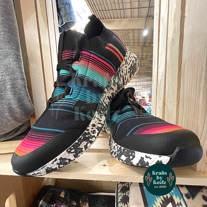 Cowprint Serape Dream Shoes