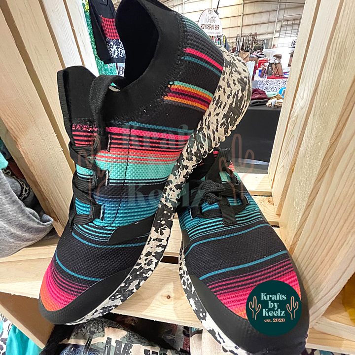 Cowprint Serape Dream Shoes