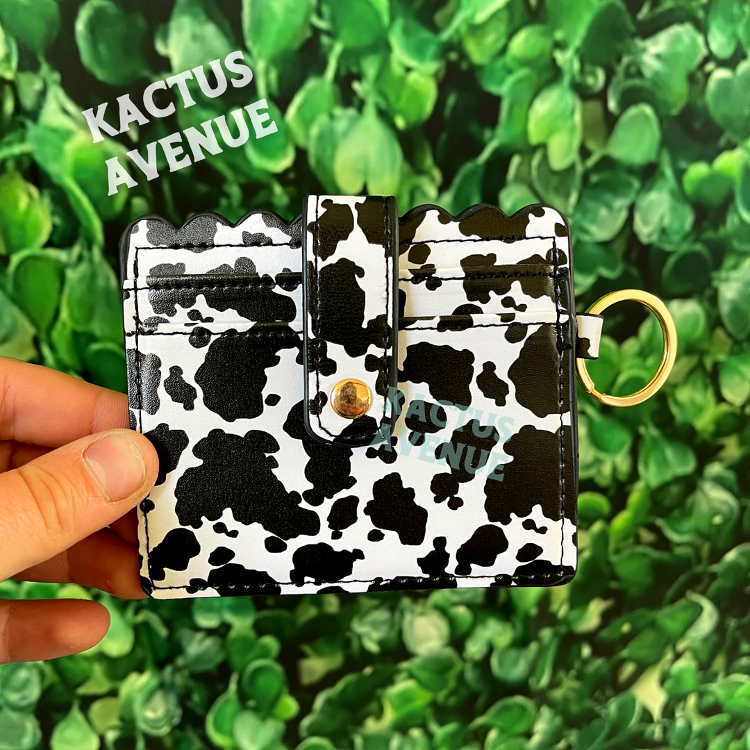 Cowprint Credit Card Wallet