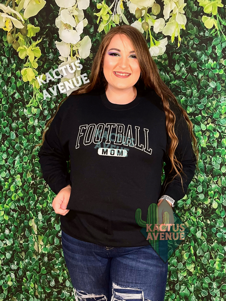 Football Mom Vintage Sweatshirt