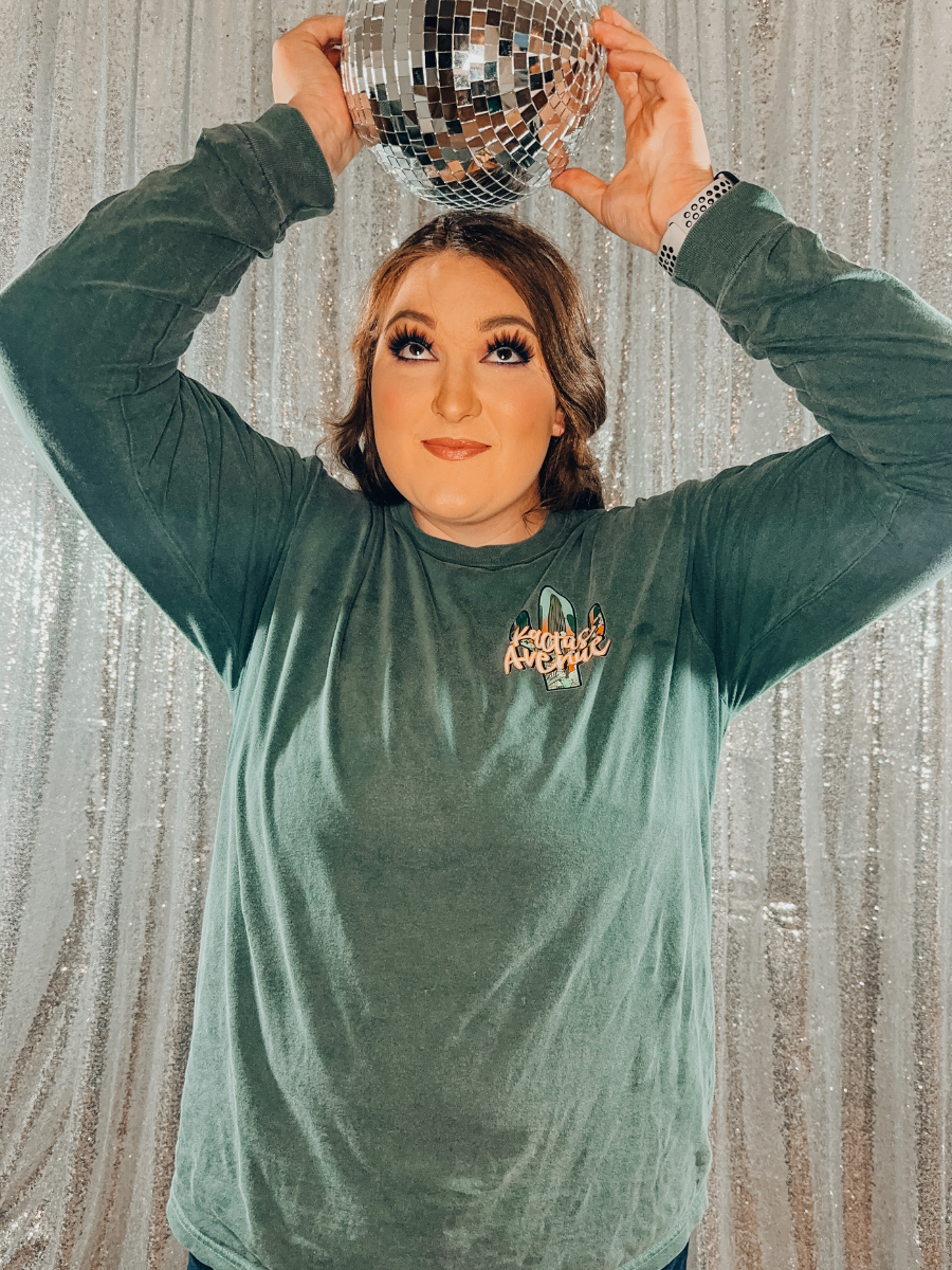 Avenue Logo Front + Back Long Sleeve Tee