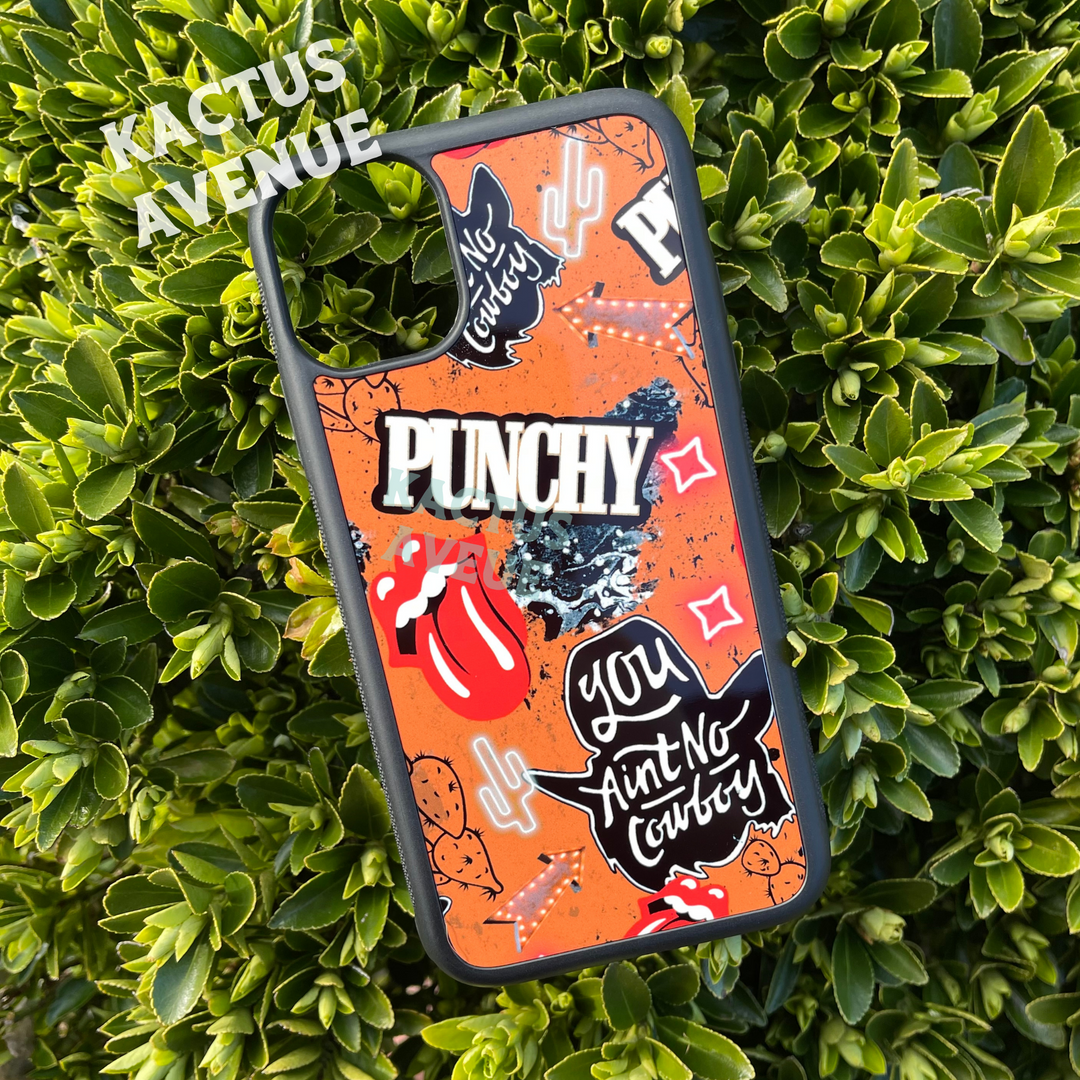 Cowboy Rustic Orange Collage Case