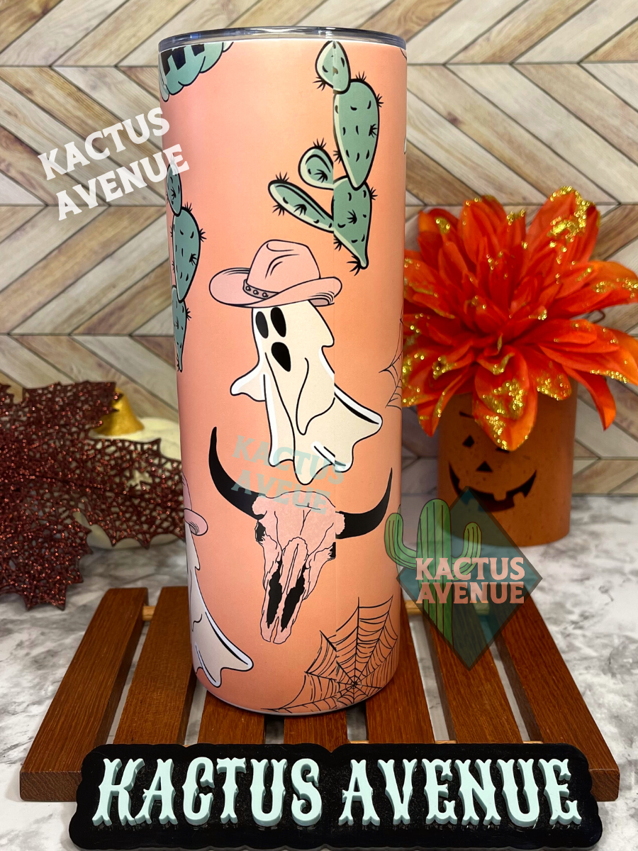 Spooky Western Tumbler