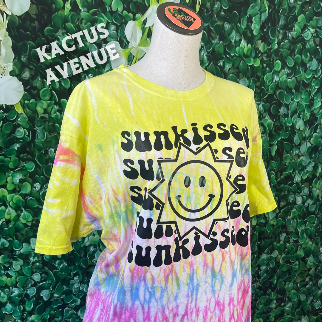RTS - Sunkissed Neon Tie Dye T-Shirt