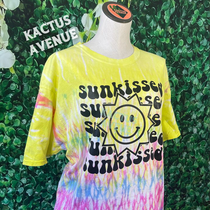 RTS - Sunkissed Neon Tie Dye T-Shirt