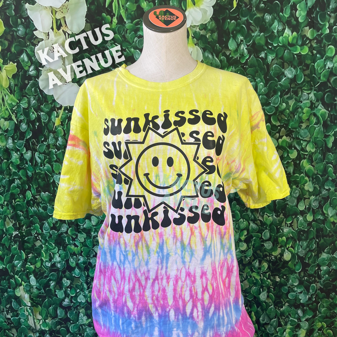 RTS - Sunkissed Neon Tie Dye T-Shirt