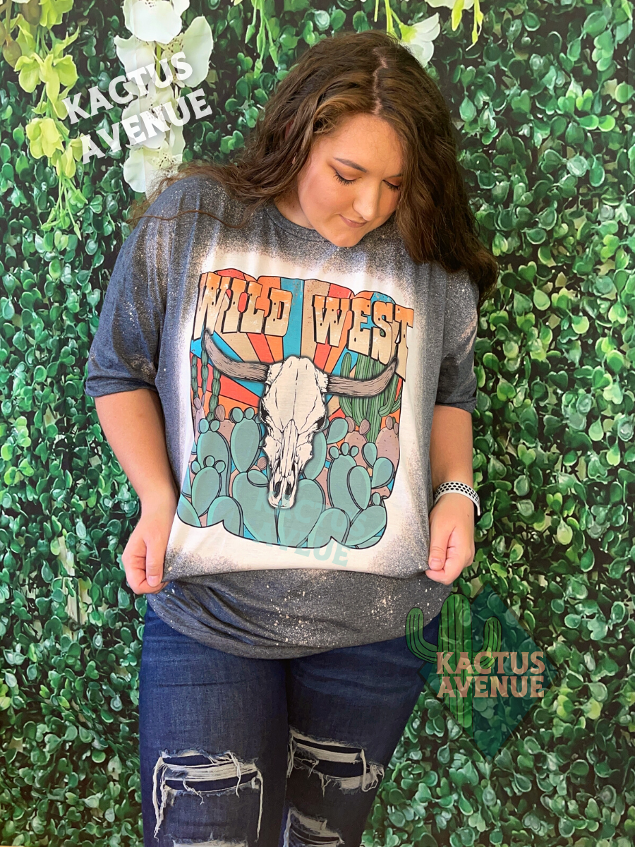 Wild West Bleached T-Shirt