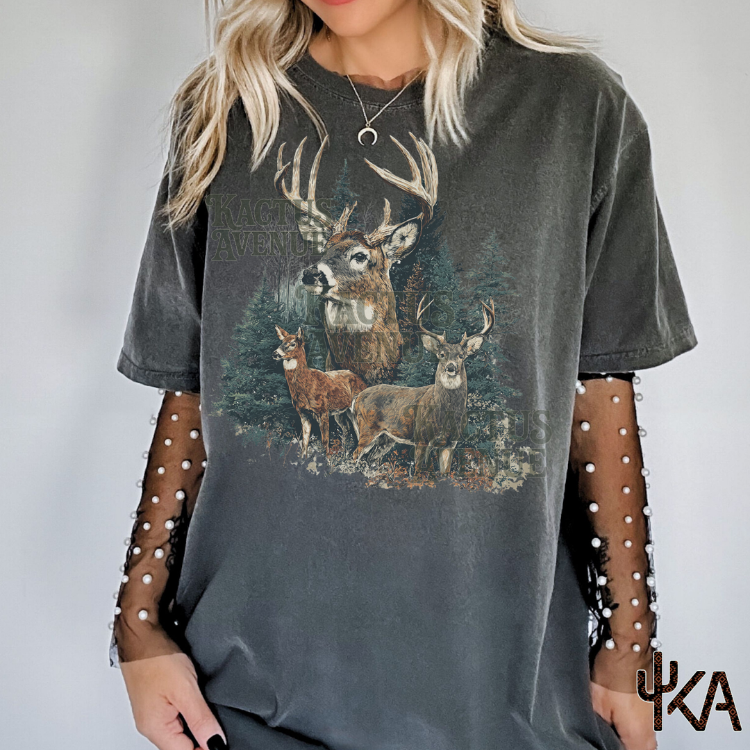 Vintage Deer Mama (Comfort Colors)