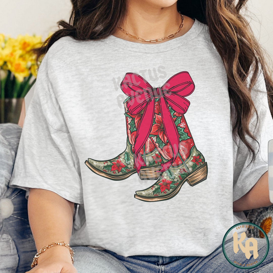 Christmas Boots T-Shirt