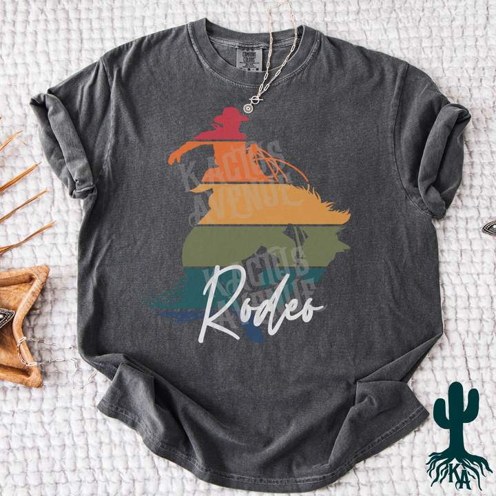 Bronc Rider Rodeo T-Shirt (Comfort Colors)