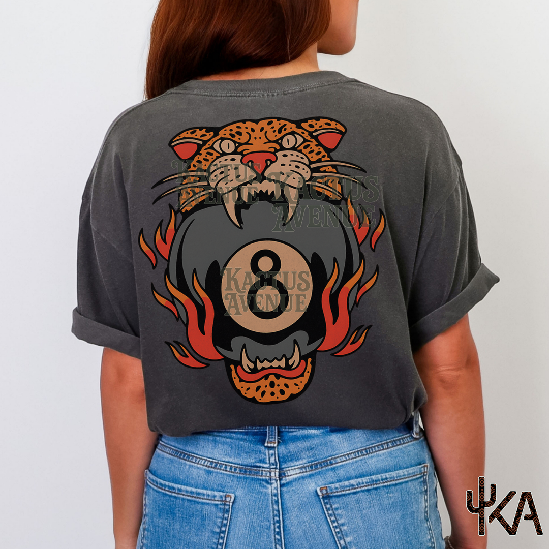 Edgy Leopard w/ Pocket (Comfort Colors)