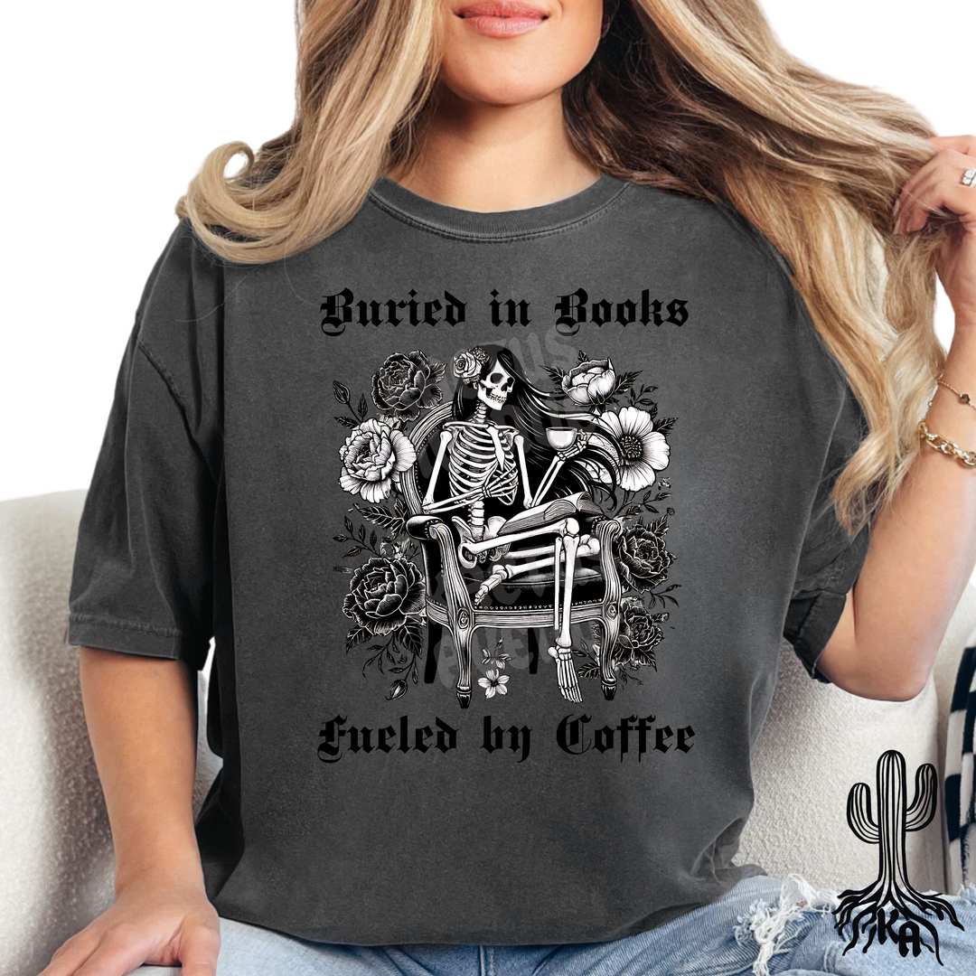 Buried in Books T-Shirt (Comfort Colors)