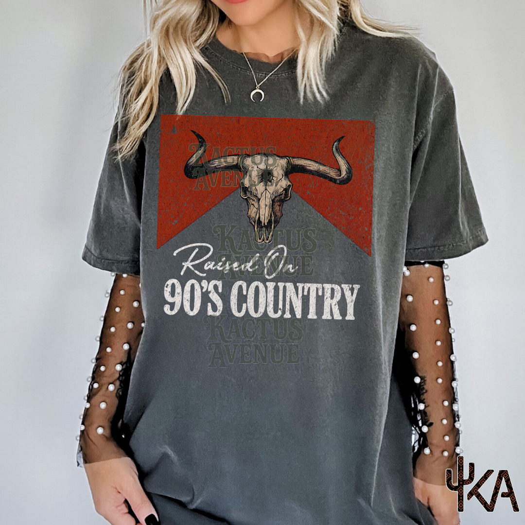 Raised on 90s Country (Comfort Colors)