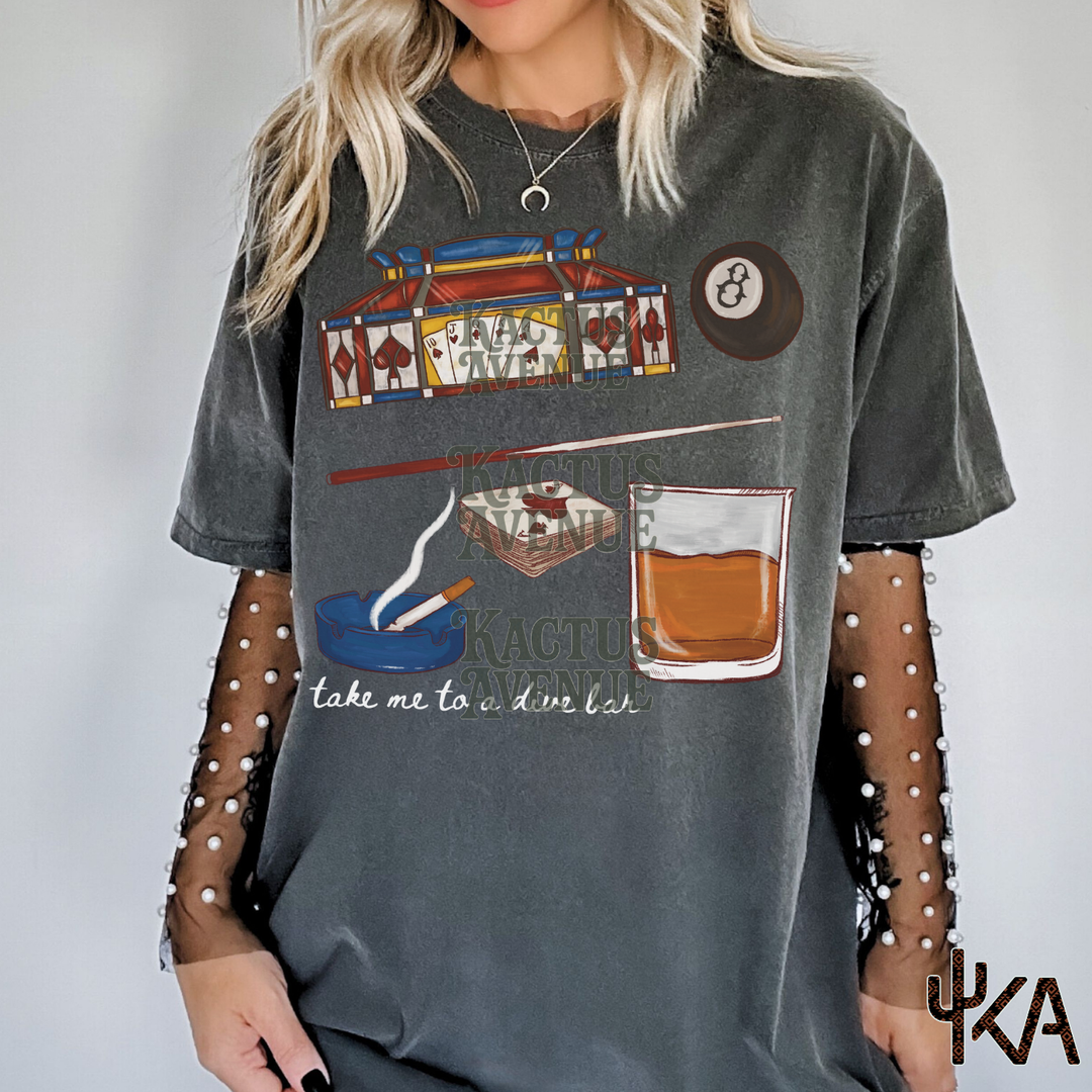 Dive Bar Things (Comfort Colors)