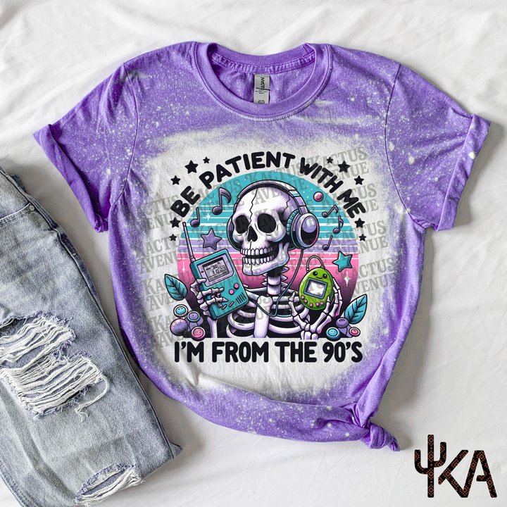 From the 90s Bleached Shirt