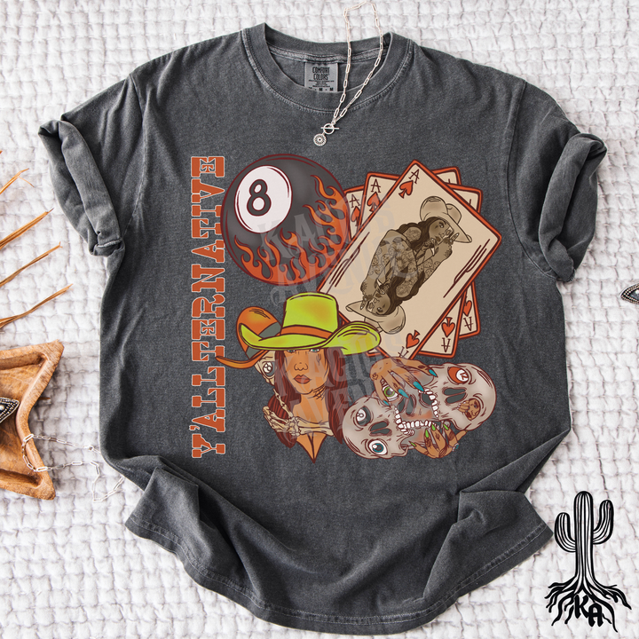 Yallternative Collage T-Shirt (Comfort Colors)