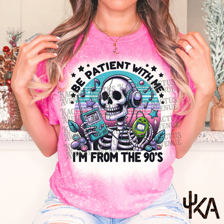 From the 90s Bleached Shirt