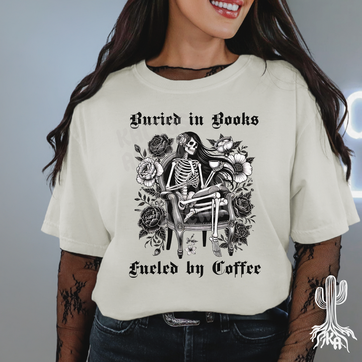 Buried in Books T-Shirt (Comfort Colors)