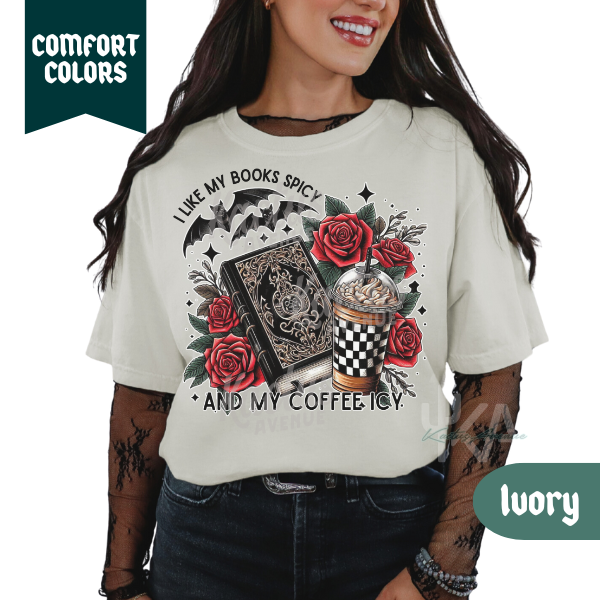 Spicy Books T-Shirt (Comfort Colors)