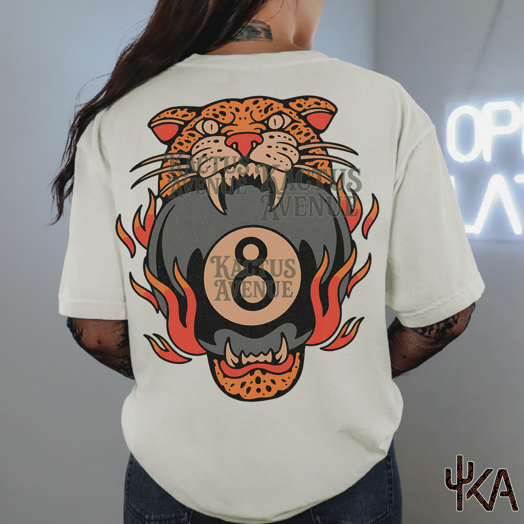 Edgy Leopard w/ Pocket (Comfort Colors)