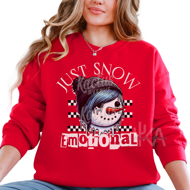 Snow Emotional Sweatshirt