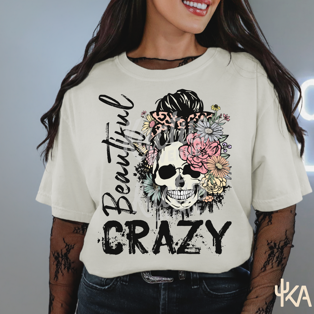 Beautiful Crazy T-Shirt (Comfort Colors)