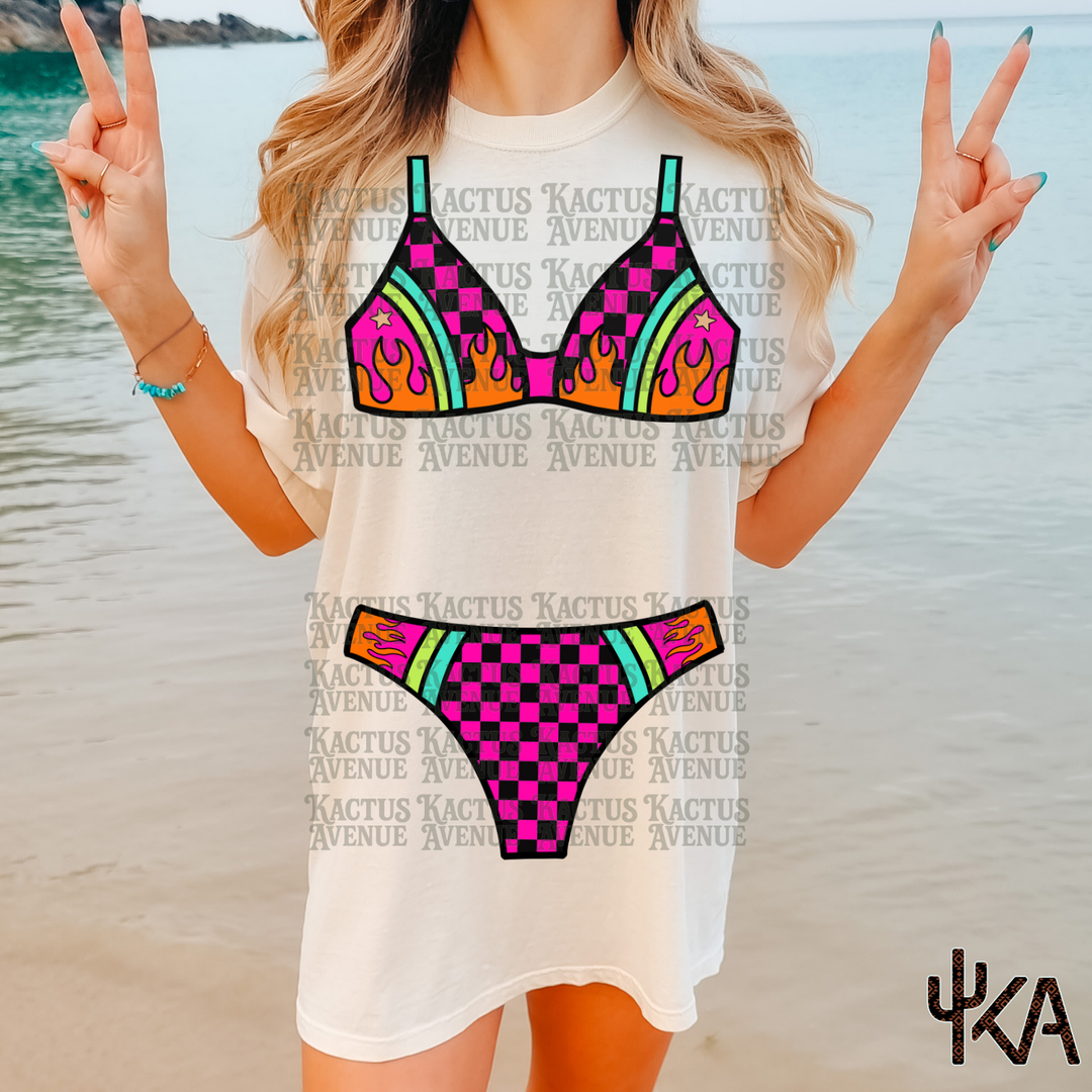 Edgy Flame Shirt (Comfort Colors)
