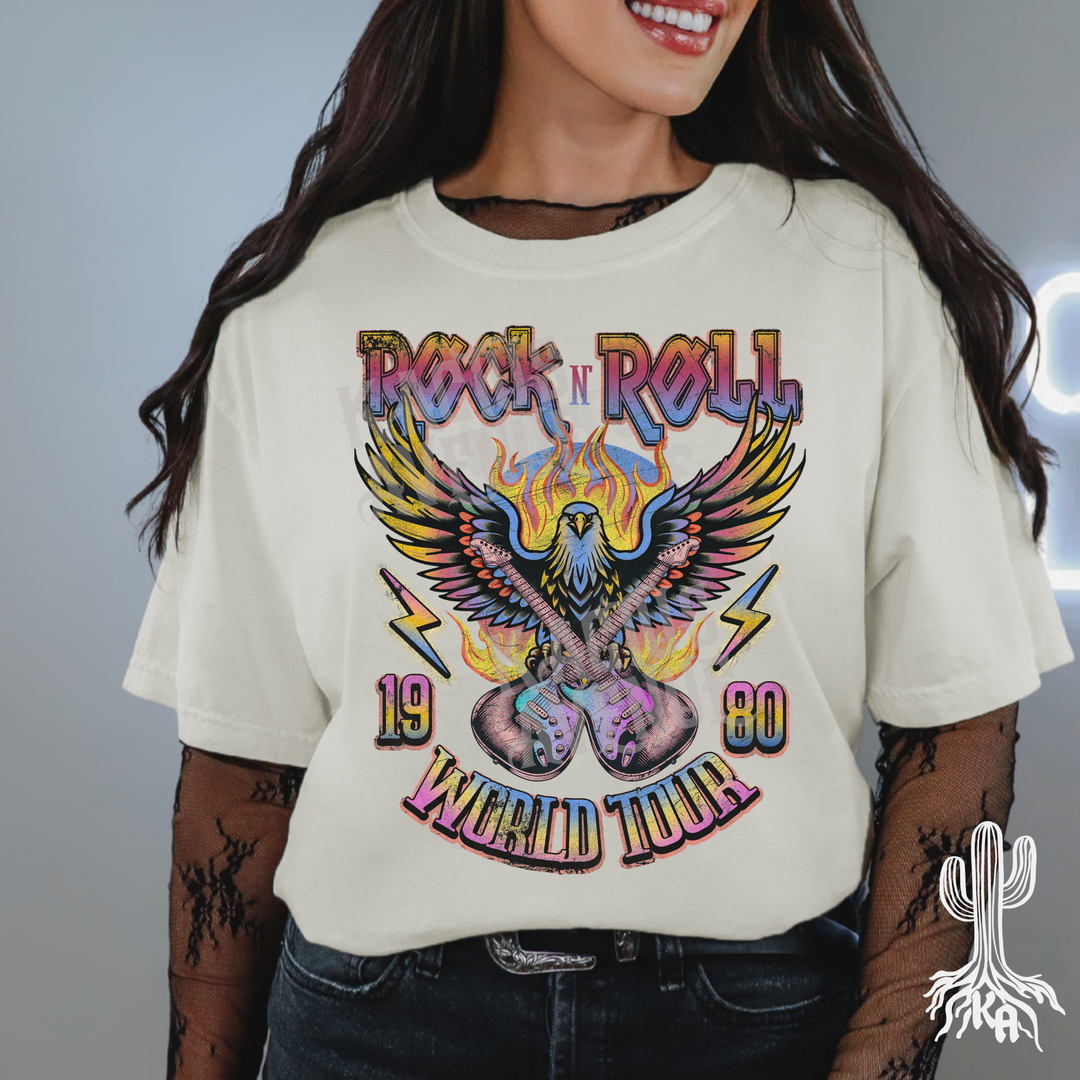 Rock & Roll Tour T-Shirt (Comfort Colors)