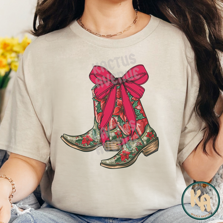 Christmas Boots T-Shirt