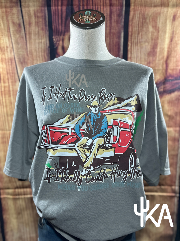 Roses Vintage Cowboy T-Shirt (Comfort Colors)