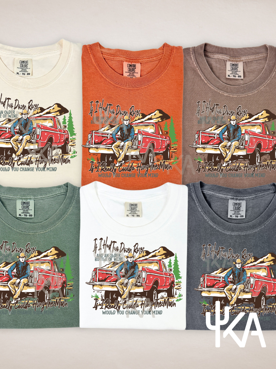 Roses Vintage Cowboy T-Shirt (Comfort Colors)