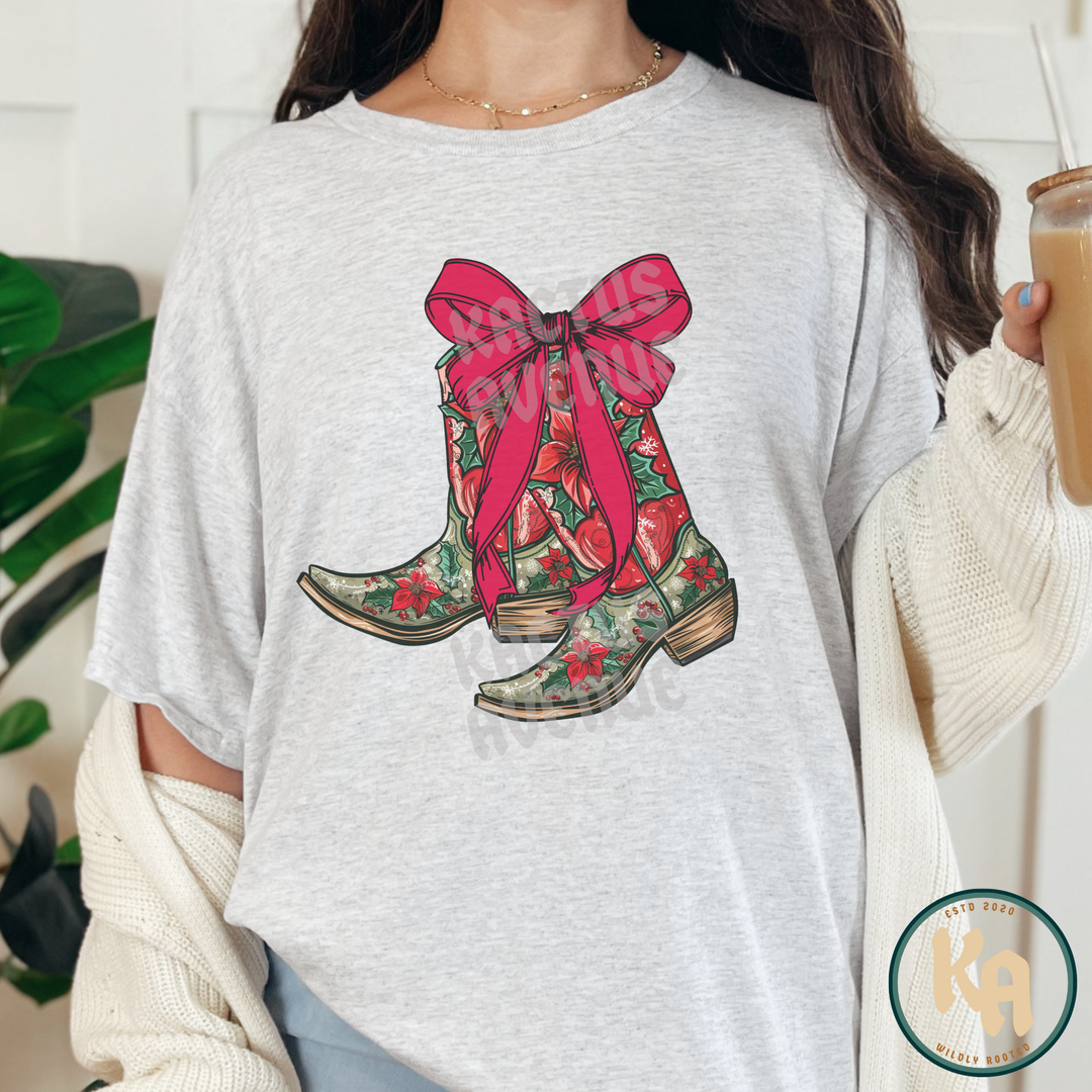 Christmas Boots T-Shirt