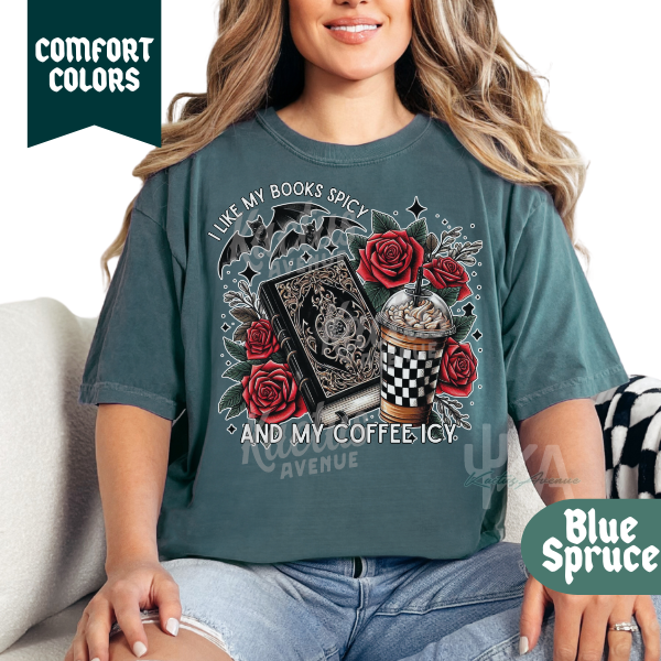 Spicy Books T-Shirt (Comfort Colors)