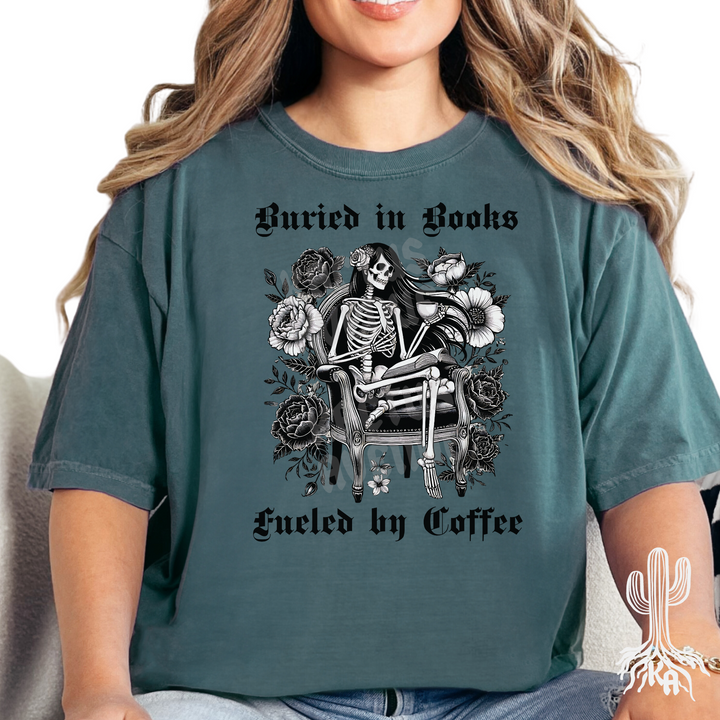 Buried in Books T-Shirt (Comfort Colors)