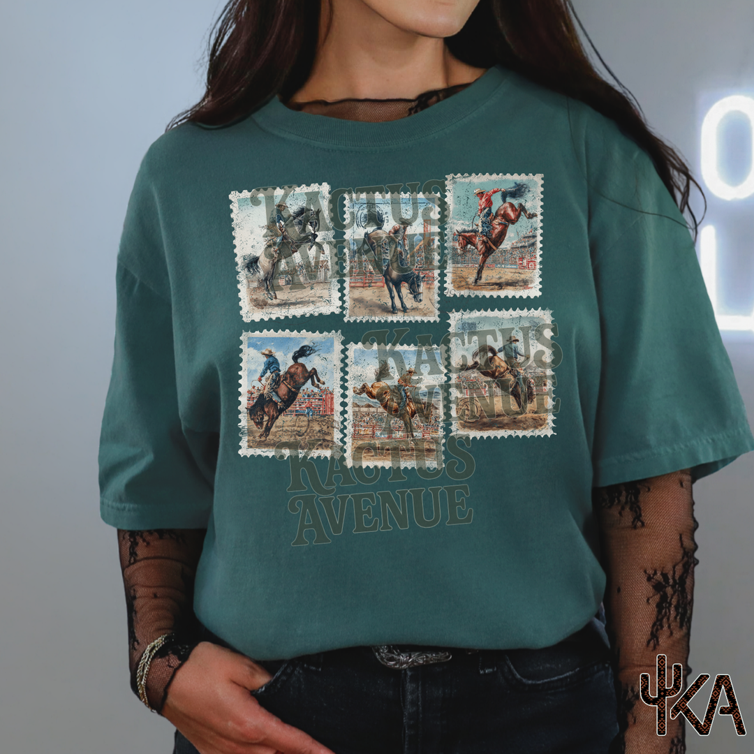 Vintage Western Stamps (Comfort Colors)