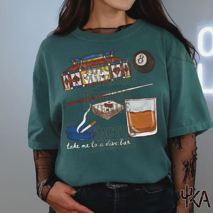 Dive Bar Things (Comfort Colors)