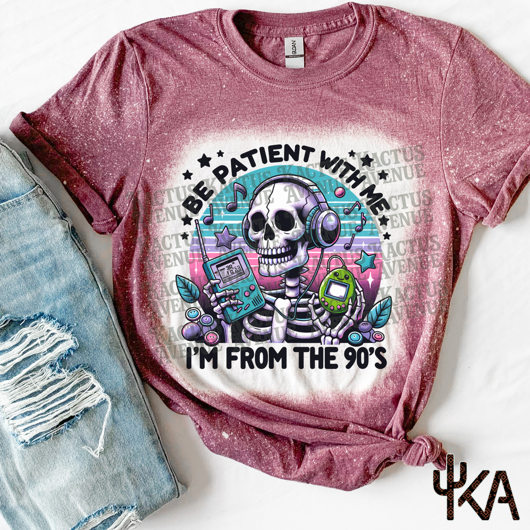From the 90s Bleached Shirt