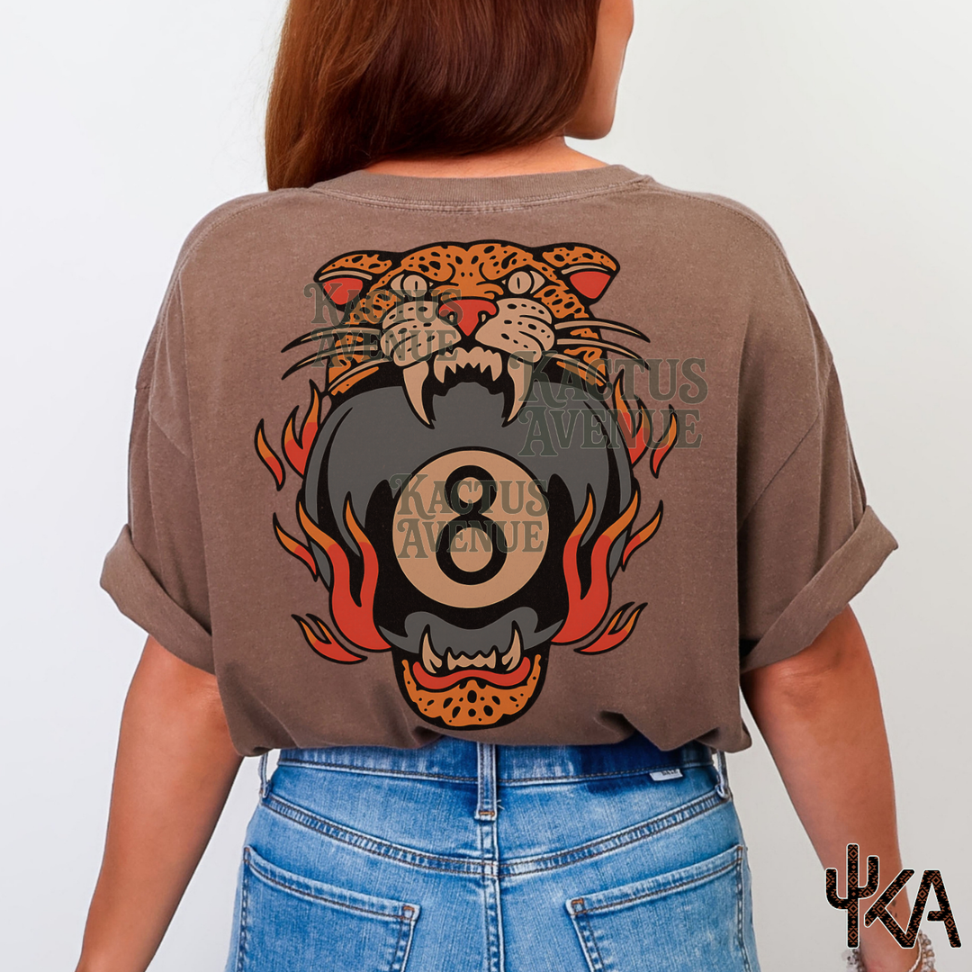 Edgy Leopard w/ Pocket (Comfort Colors)